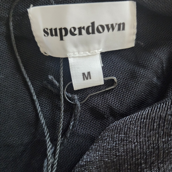 Superdown Camryn Maxi Dress Black M NWT - Picture 6 of 6